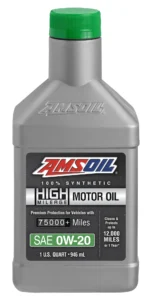 AMSOIL 100% Synthetic High-Mileage Motor Oil