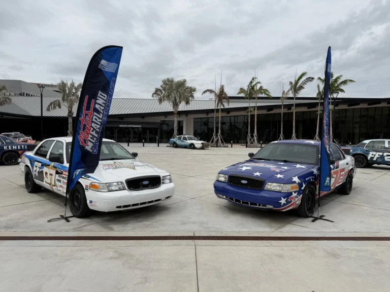 Some of the cars that greeted visitors to the Racers and Creators Expo (RACE)