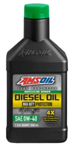 AMSOIL Signature Series 100% Synthetic Max-Duty Diesel Oil