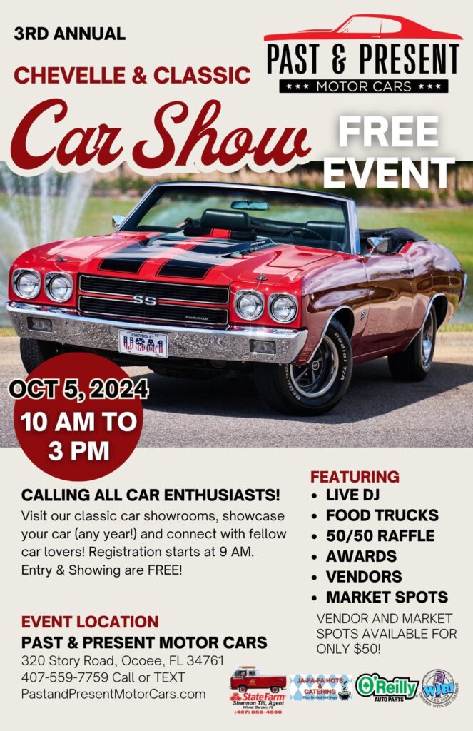 Past & Present Car Show 2024